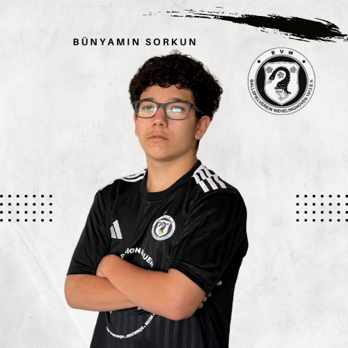 Spieler Jayden Rauen des BV-W Jugendgruppe C1