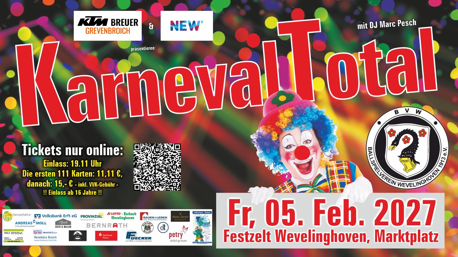 BVW Karneval total 2026