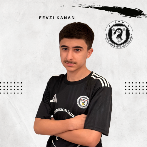 Spieler Fevzi Kanan des BV-W Jugendgruppe C1