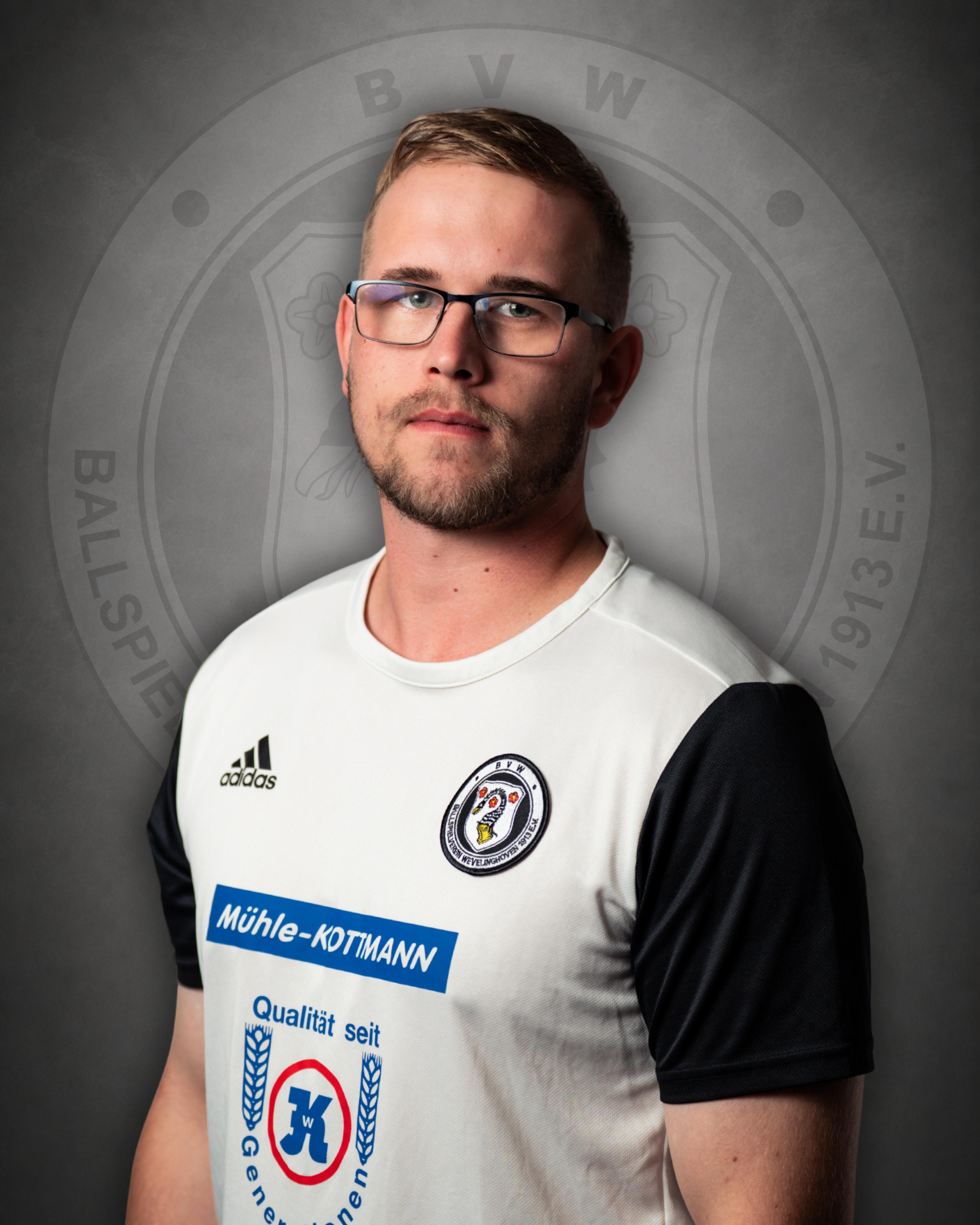 Spieler Jonas Homer des BV-W Jugendgruppe C1
