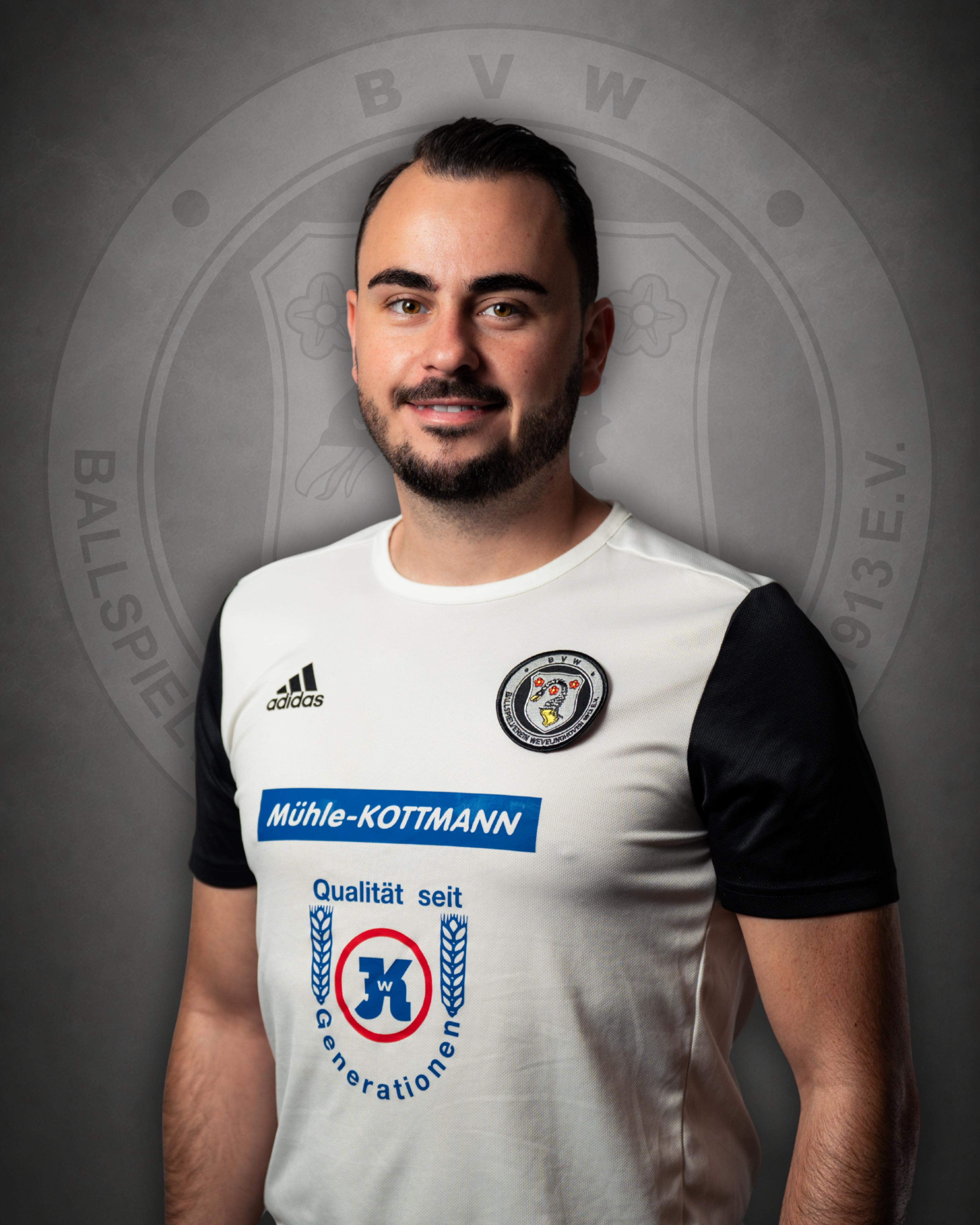 Spieler Malcolm Mücke des BV-W Jugendgruppe C1