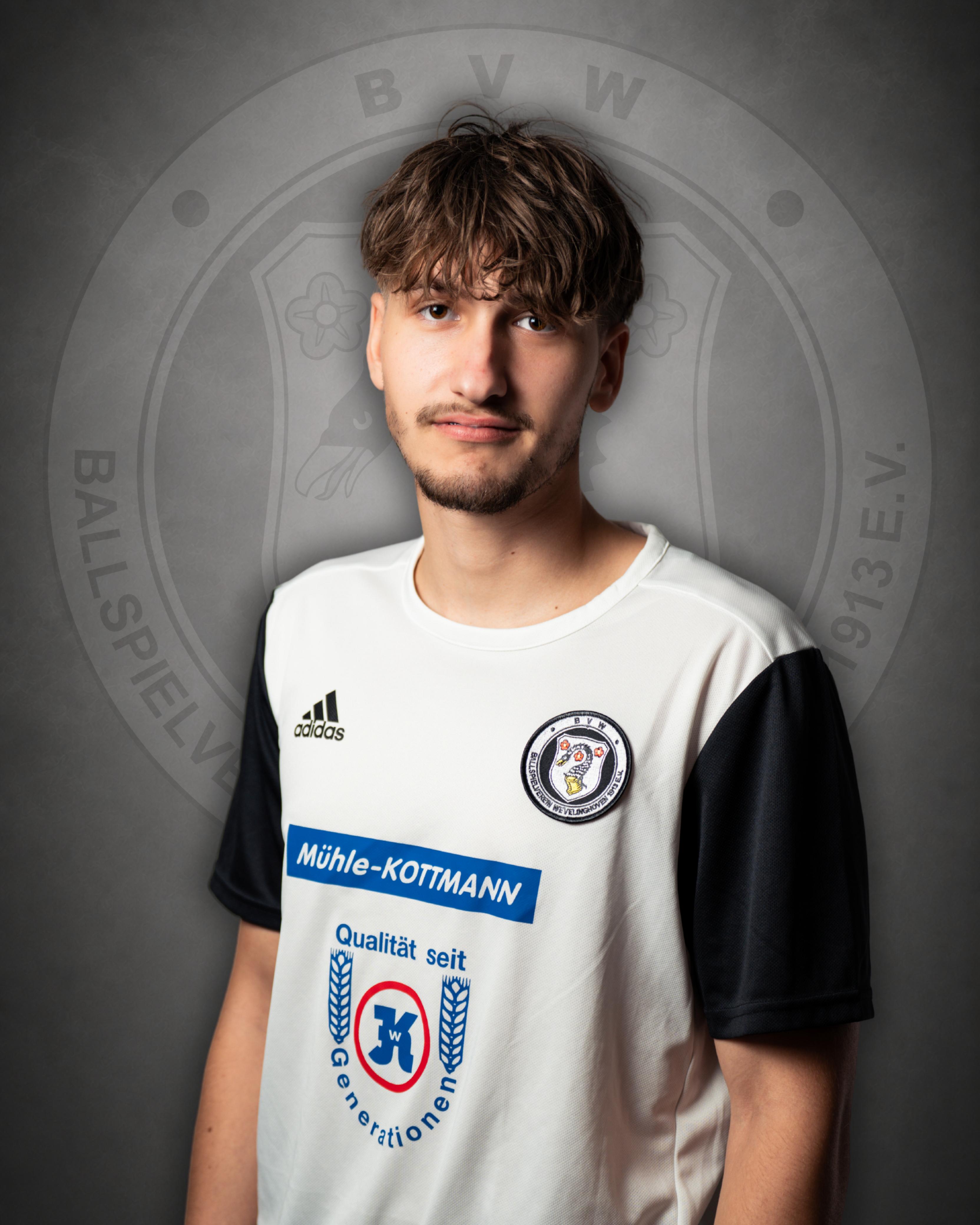 Spieler Ziyad Rahi des BV-W Jugendgruppe C1