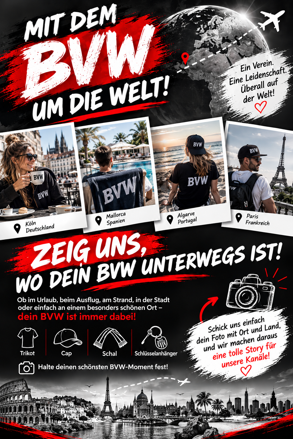 DER BVW geht auf REISEN Fotoaktion